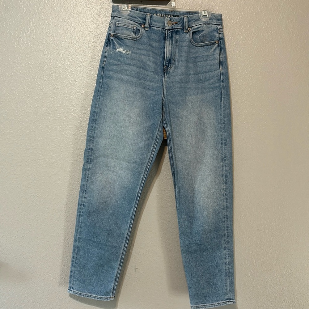 American Eagle size W 4 curvy mom jeans.